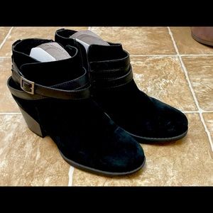 Black ankle boots